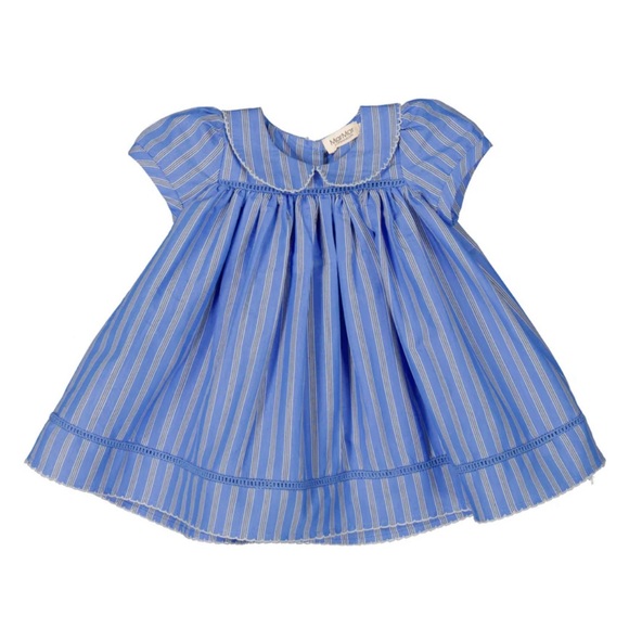 Marmar Copenhagen Dulla Dress Cornflower Stripe - Picture 1 of 5